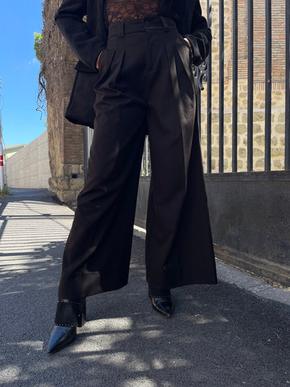 Pantalone palazzo Black