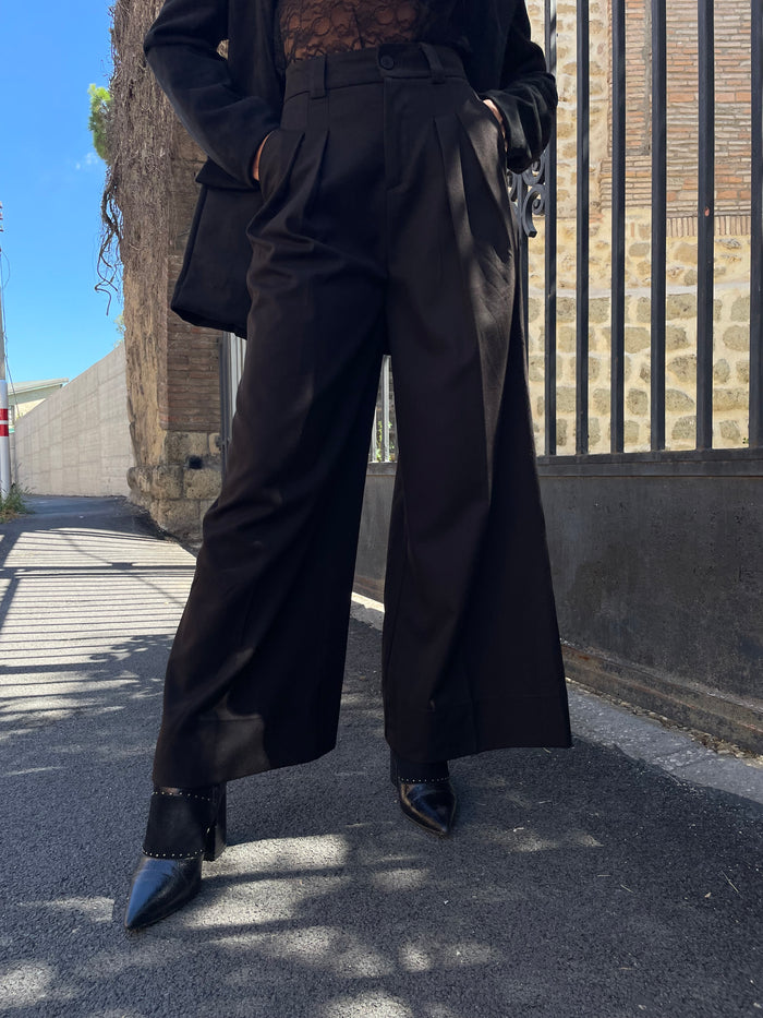 Pantalone palazzo Black
