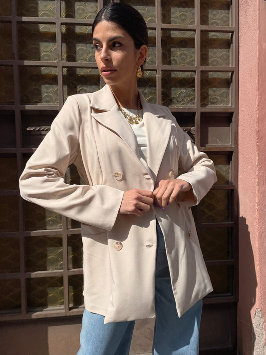 Giacca Safari beige