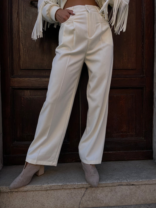 Pantalone carrot burro