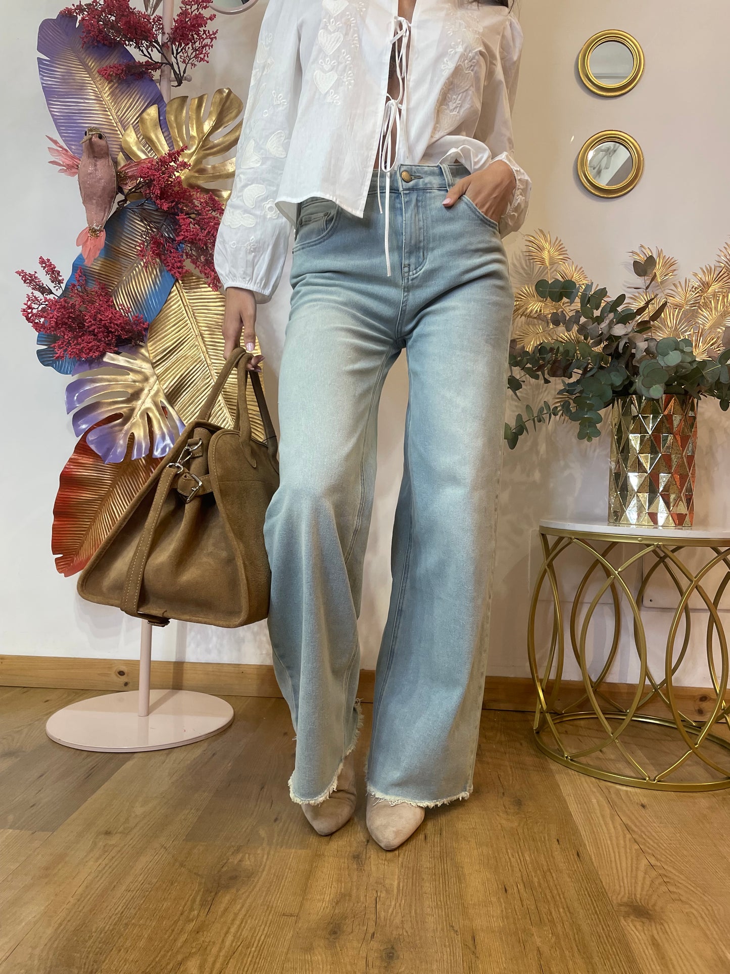 Jeans palazzo Livia
