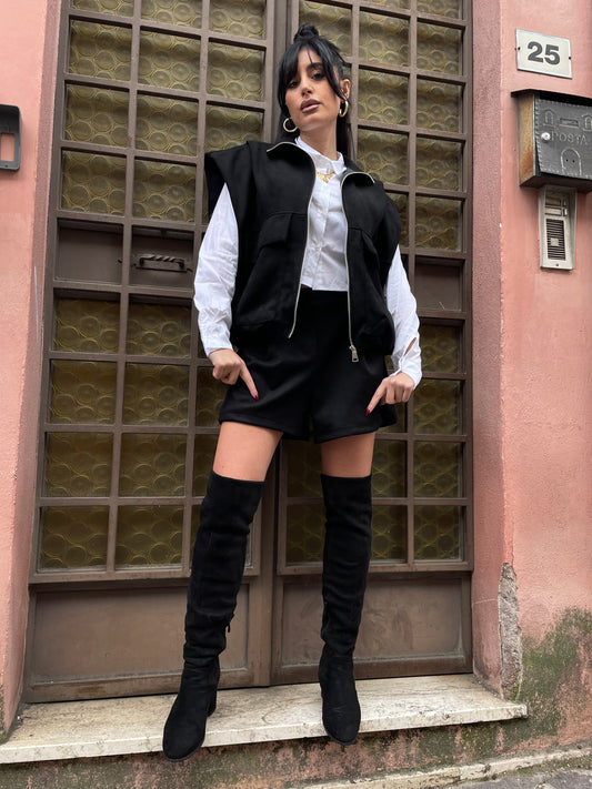 Smanicato Suede Black