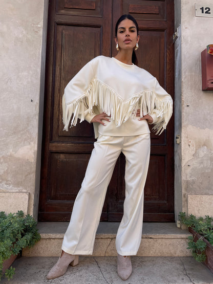 Pantalone carrot burro