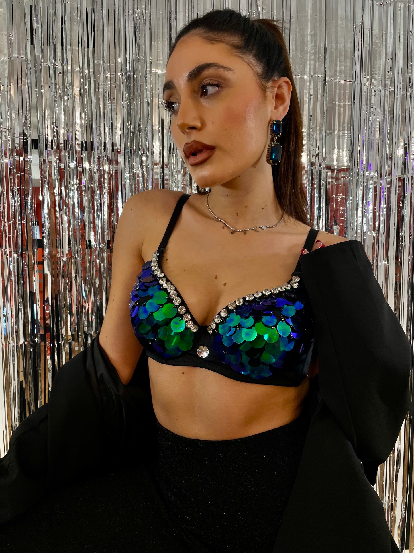 Bralette big paillette