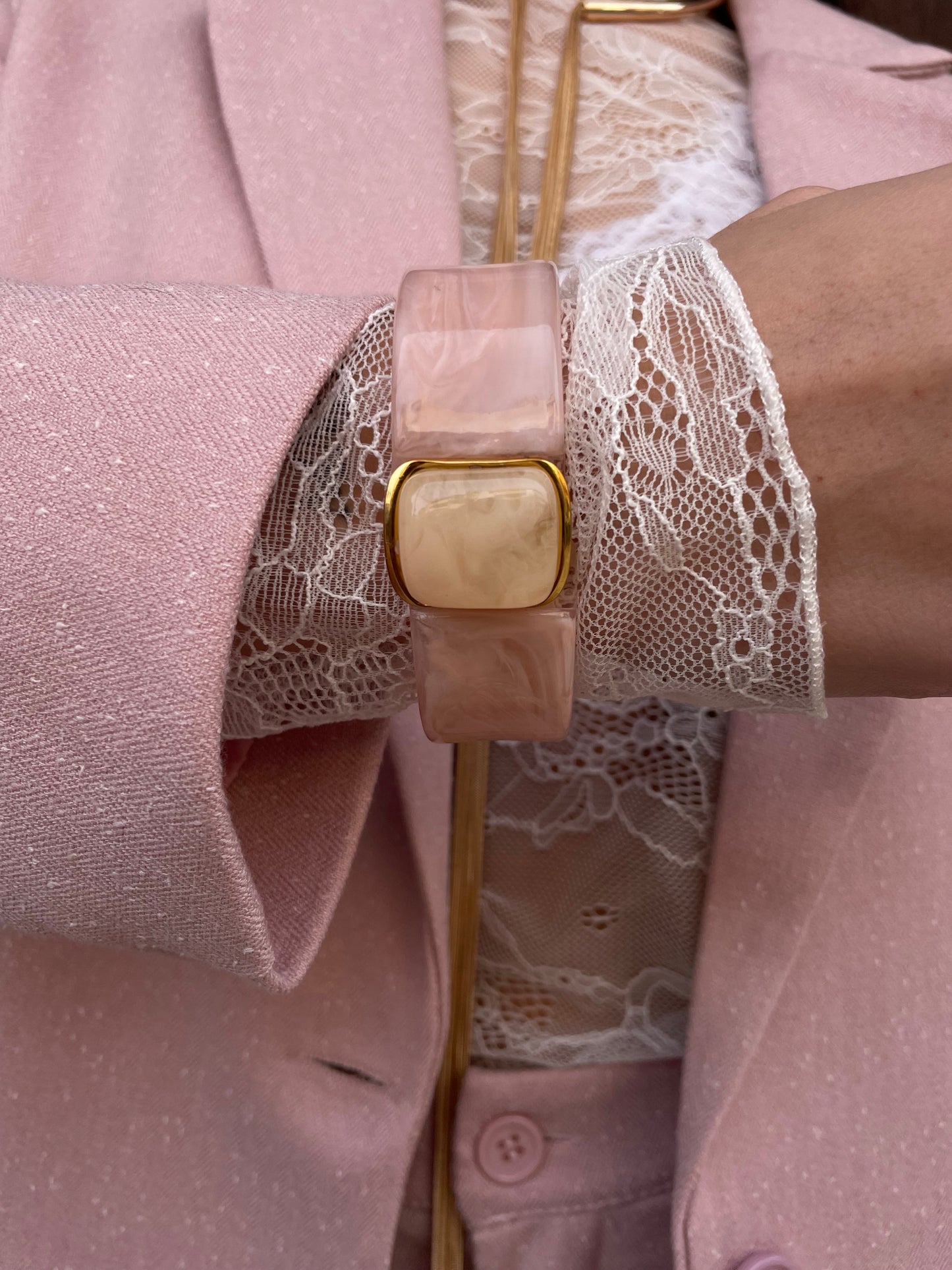 Bracciale resina quarzo