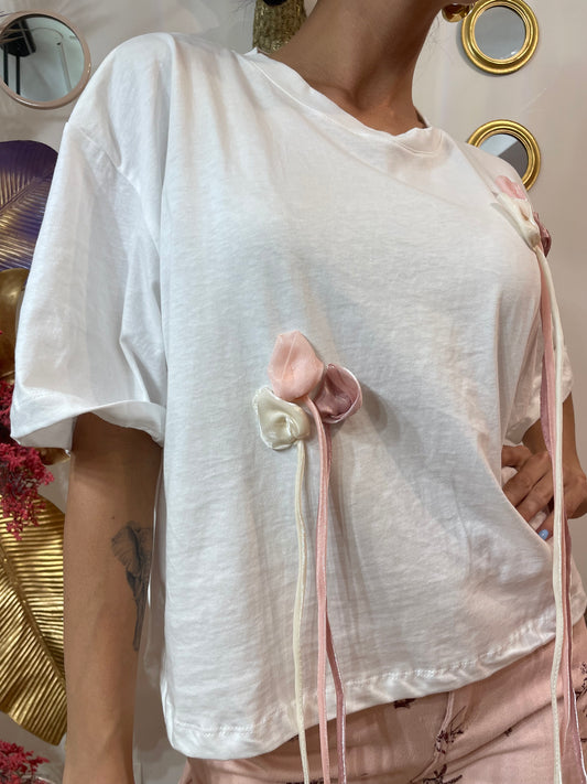 T-shirt flower