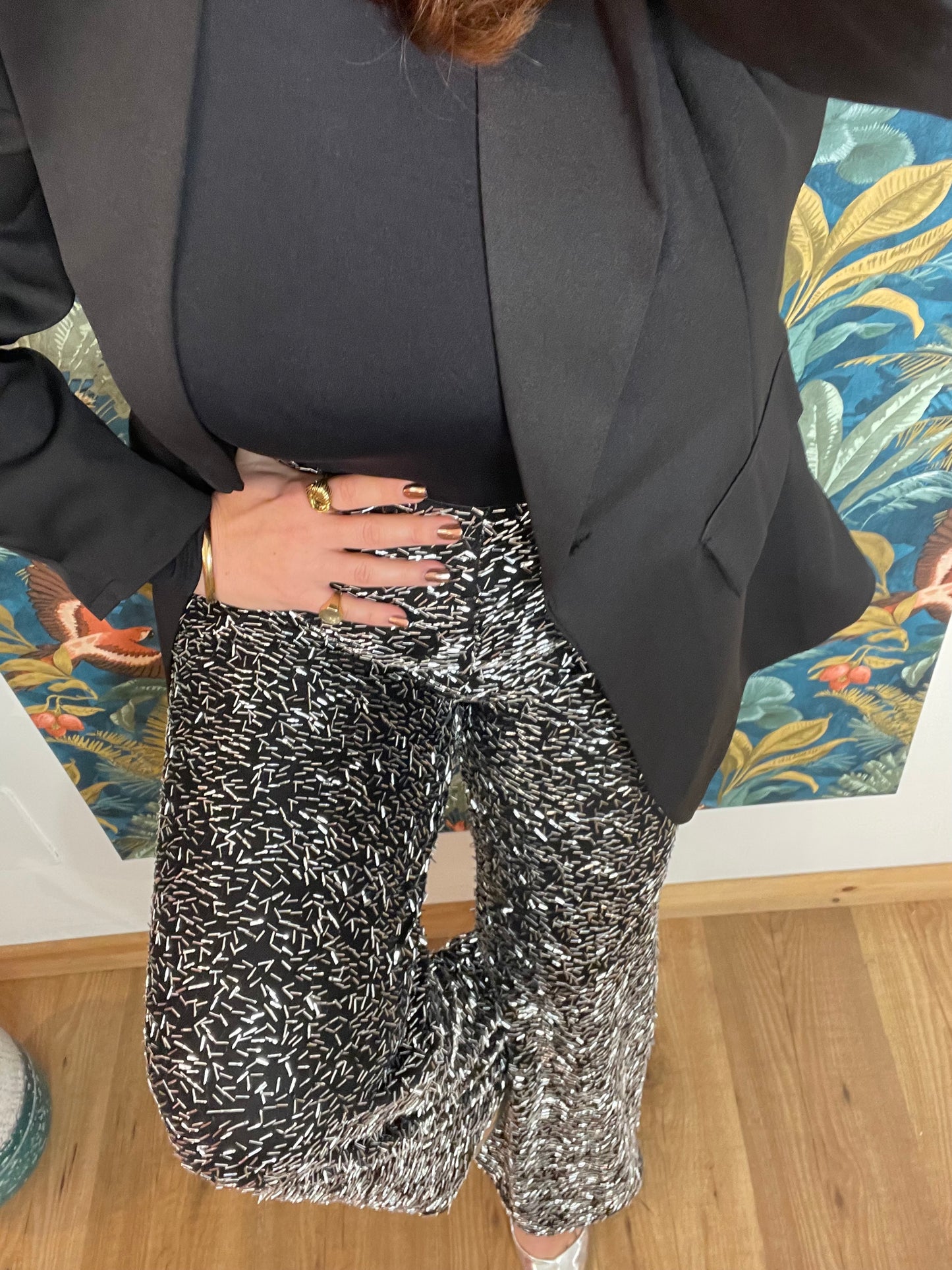 Pantalone pioggia silver