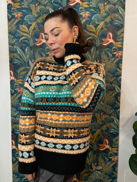 Maglione cortina