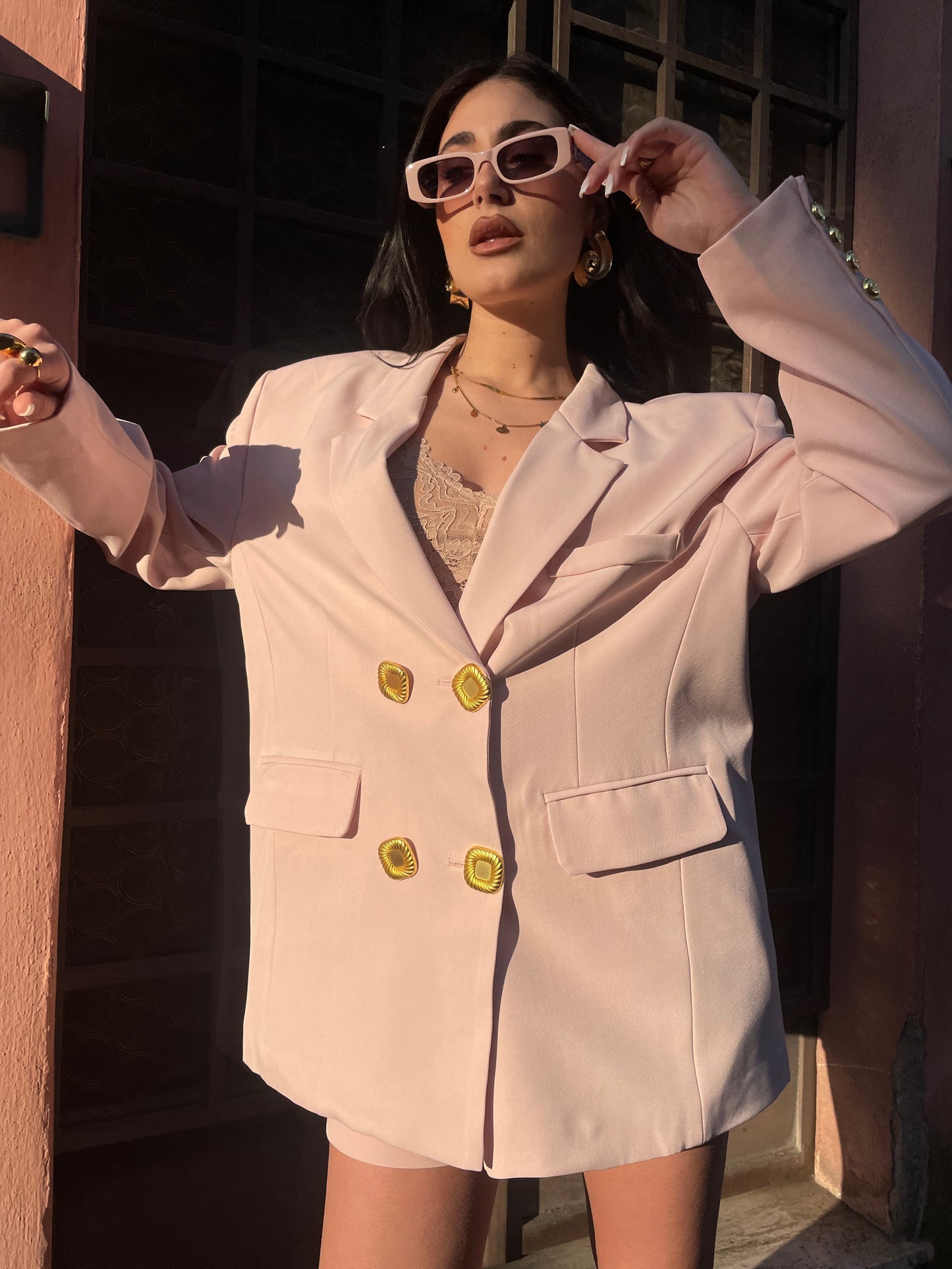 Giacca Glam rosa